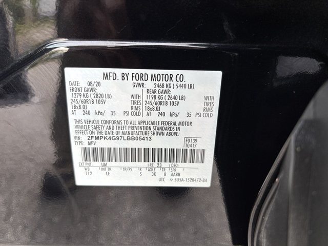 2020 Ford Edge SE AWD