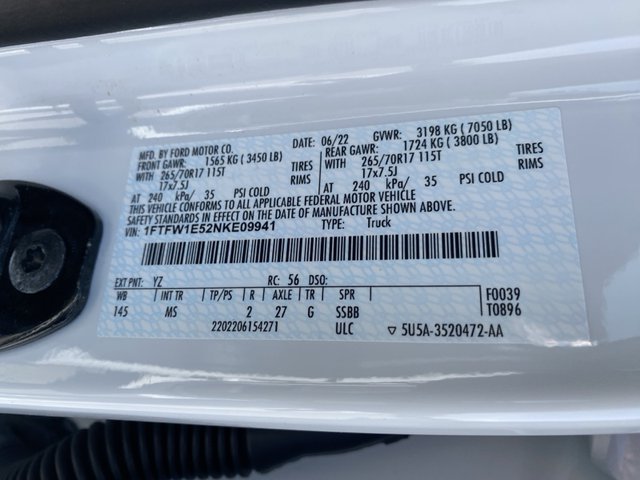 2022 Ford F-150 XLT 4WD 5.5ft Box