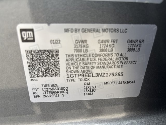 2022 GMC Sierra 1500 Limited4 4WD 147WB