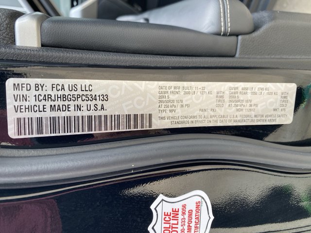 2023 Jeep Grand Cherokee Limited 4WD