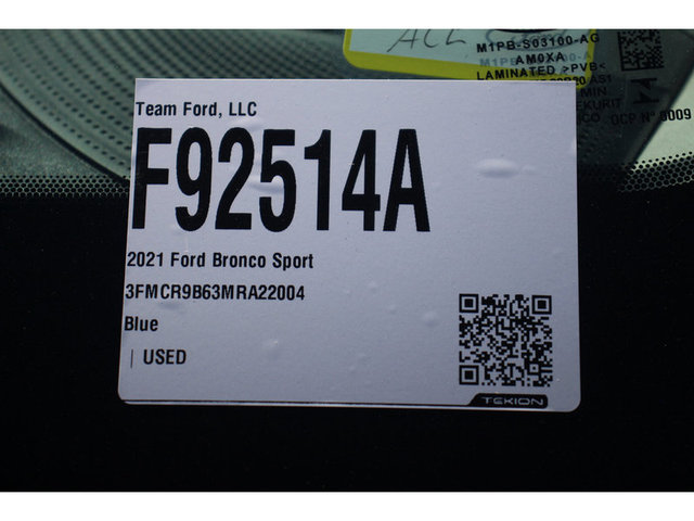2021 Ford Bronco Sport Big Bend 4WD