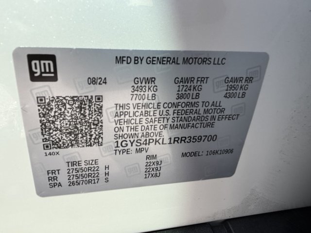 2024 Cadillac Escalade Sport 4WD ESV