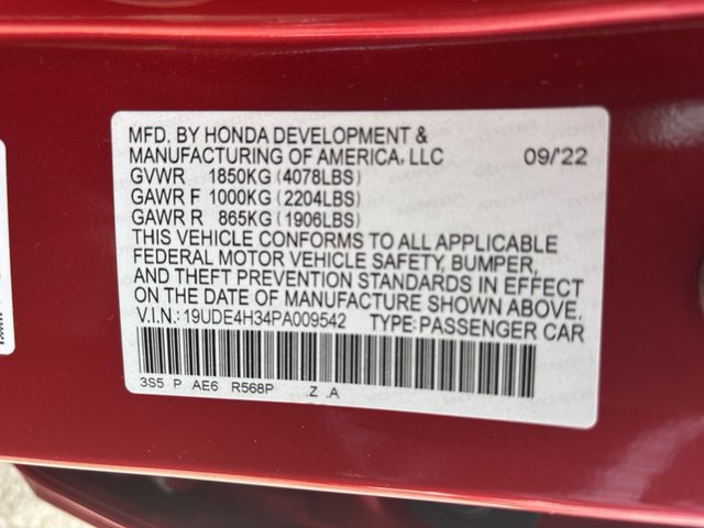2023 Acura Integra A-Spec Package