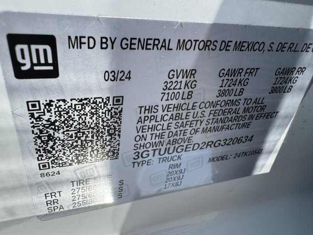 2024 GMC Sierra 1500 Denali 4WD 147WB