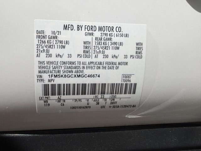 2021 Ford Explorer ST 4WD