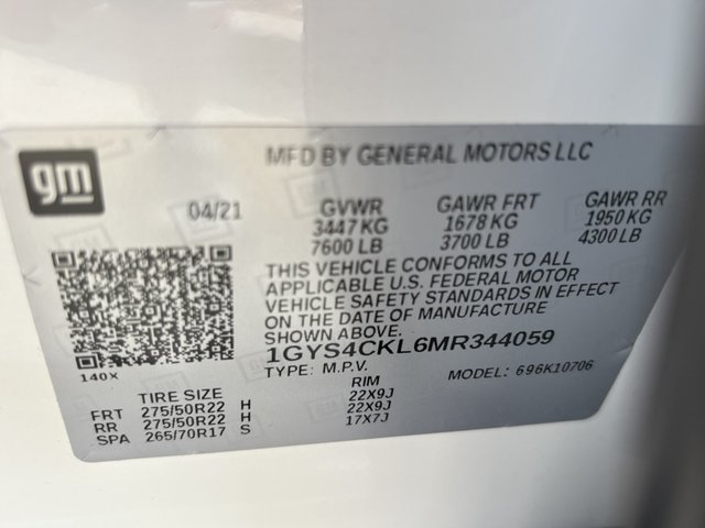 2021 Cadillac Escalade Premium Luxury 4WD