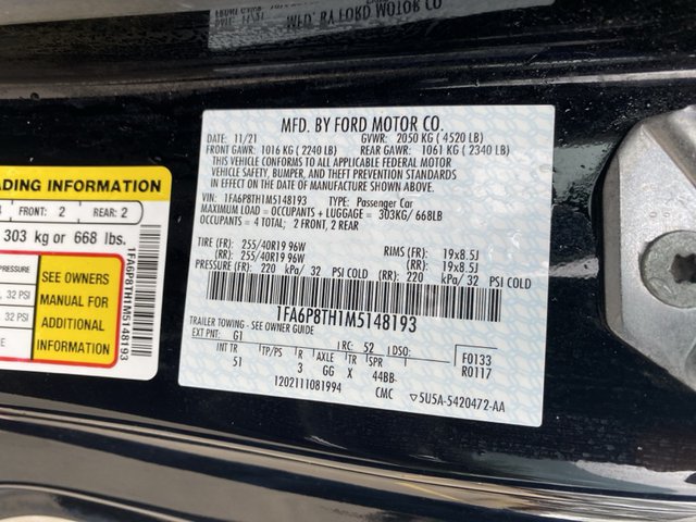 2021 Ford Mustang EcoBoost