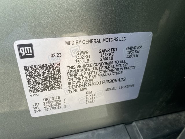 2023 Chevrolet Tahoe Premier 4WD