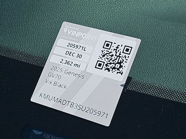 2025 Genesis GV70 2.5T AWD