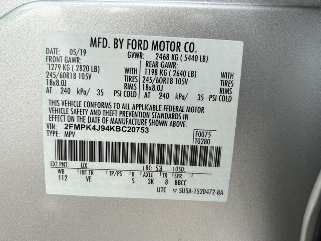 2019 Ford Edge SEL AWD