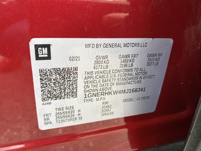 2021 Chevrolet Traverse LT Leather FWD