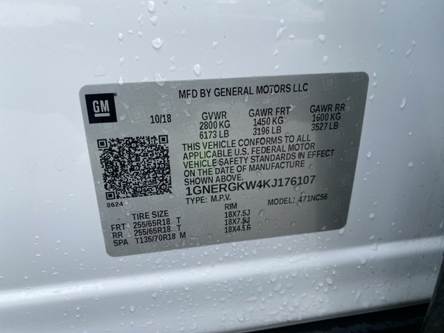 2019 Chevrolet Traverse LT w/1LT FWD