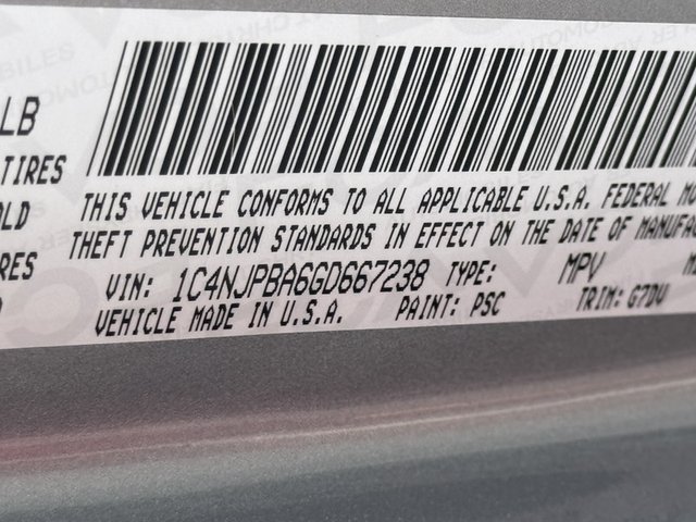 2016 Jeep Patriot Sport SE FWD