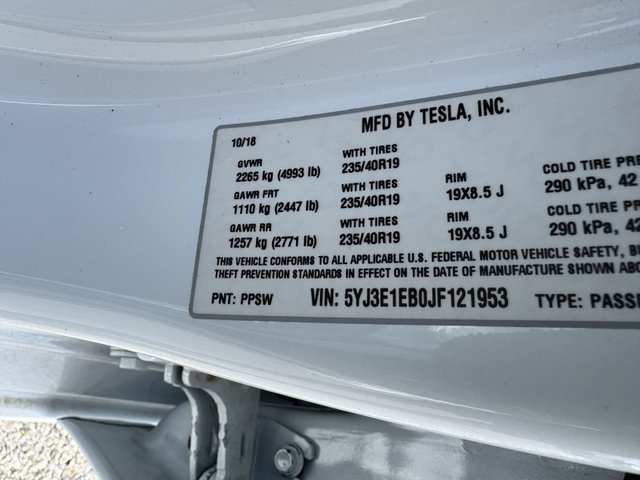 2018 Tesla Model 3 AWD