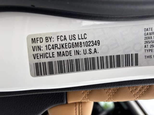 2021 Jeep Grand Cherokee Summit 4WD L