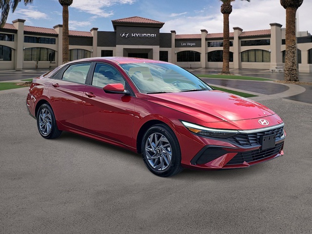 2024 Hyundai Elantra Hybrid Blue