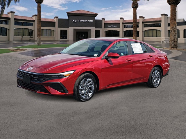 2024 Hyundai Elantra Hybrid Blue