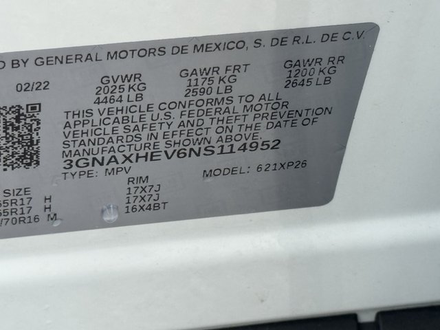 2022 Chevrolet Equinox LS w/1LS FWD