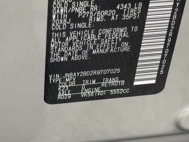 2024 Nissan Armada SL 4WD