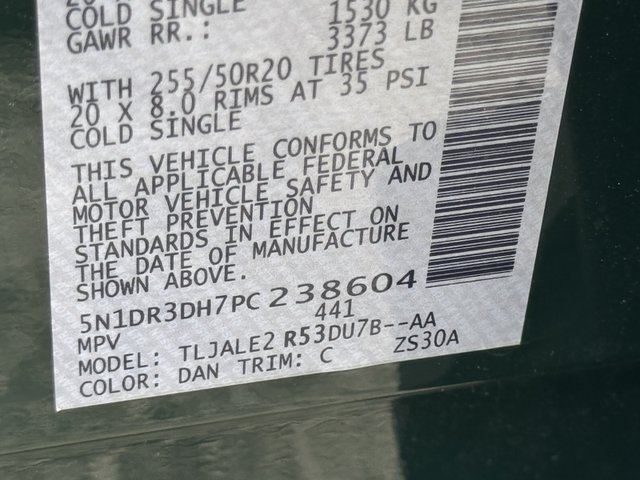 2023 Nissan Pathfinder Platinum 2WD