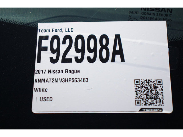 2017 Nissan Rogue SV AWD