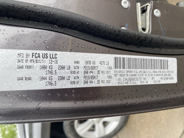 2017 Jeep Patriot Sport 4WD