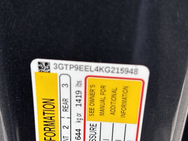 2019 GMC Sierra 1500 AT4 4WD 147WB
