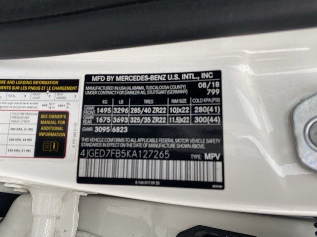2019 Mercedes-Benz GLE-Class AMG GLE63 S 4MATIC