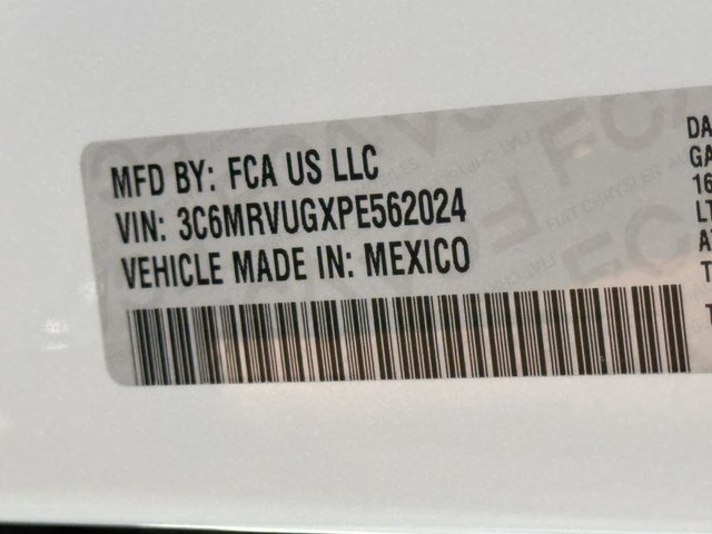 2023 Ram Promaster Window Van 3500 Hi Roof 159WB EXT