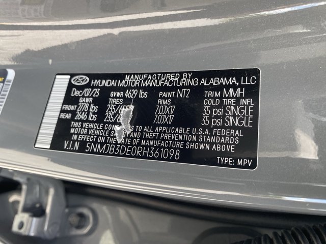 2024 Hyundai Tucson SEL FWD