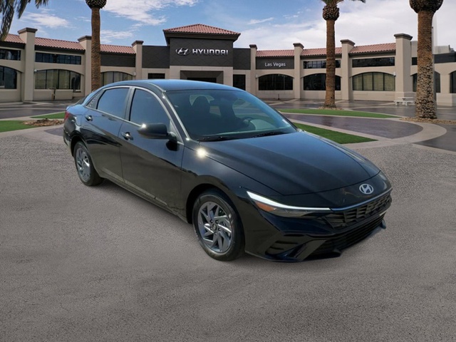 2024 Hyundai Elantra Hybrid Blue
