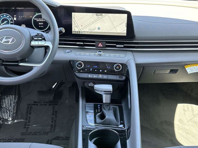 2024 Hyundai Elantra Hybrid Blue