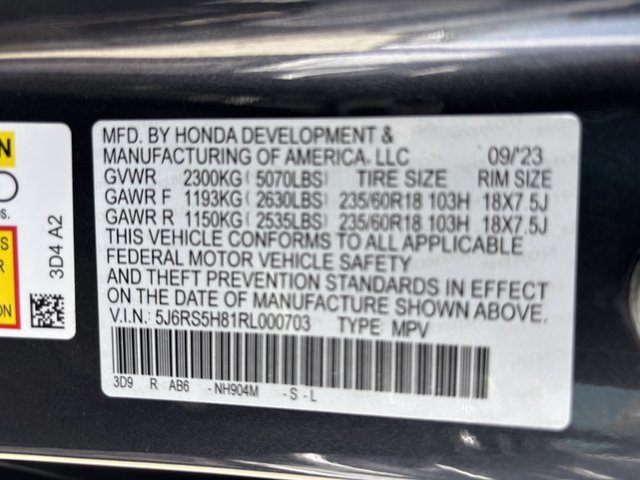 2024 Honda CR-V Sport-L FWD Hybrid