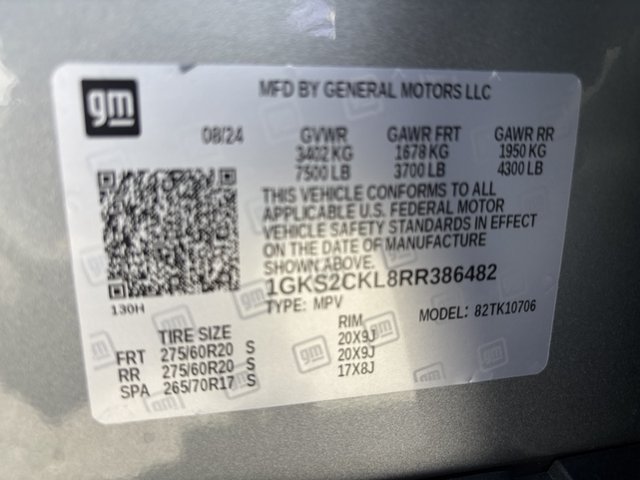 2024 GMC Yukon AT4 4WD