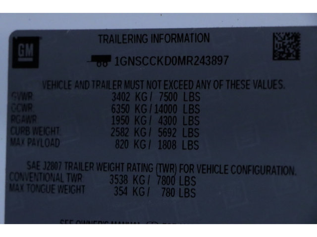 2021 Chevrolet Suburban LT 2WD