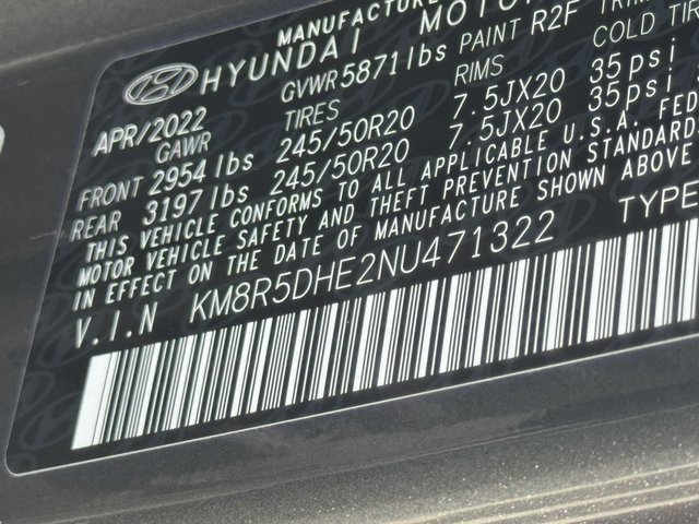 2022 Hyundai Palisade Limited AWD