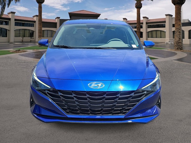 2022 Hyundai Elantra Hybrid Blue