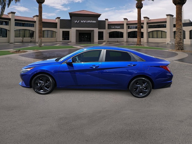 2022 Hyundai Elantra Hybrid Blue