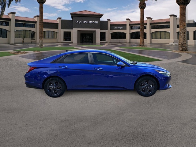 2022 Hyundai Elantra Hybrid Blue