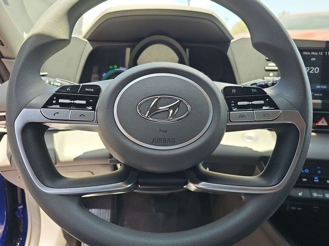 2022 Hyundai Elantra Hybrid Blue