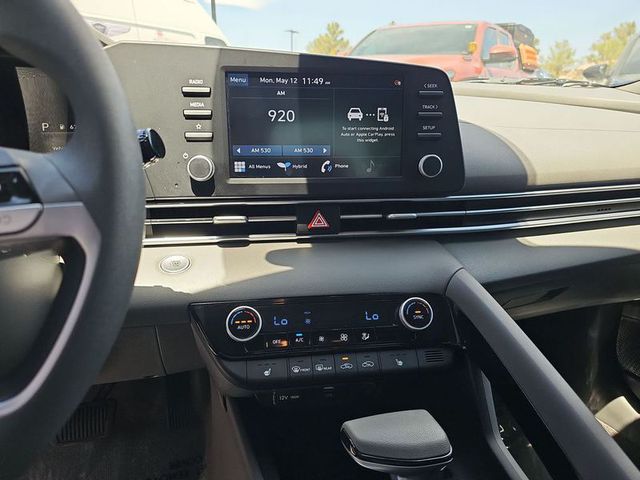 2022 Hyundai Elantra Hybrid Blue