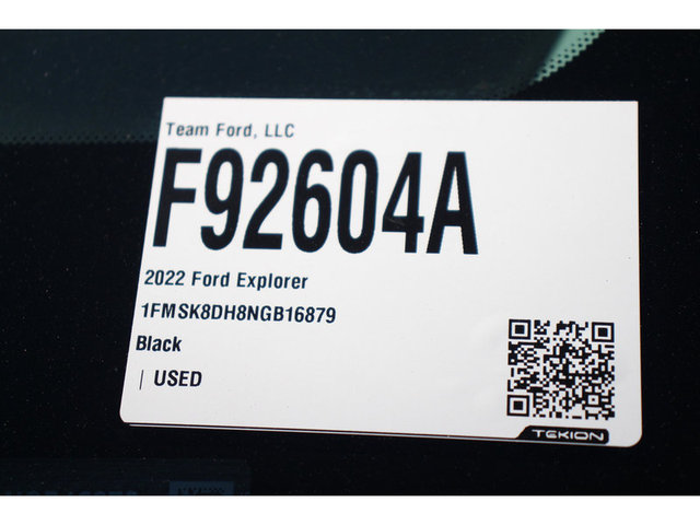 2022 Ford Explorer XLT 4WD