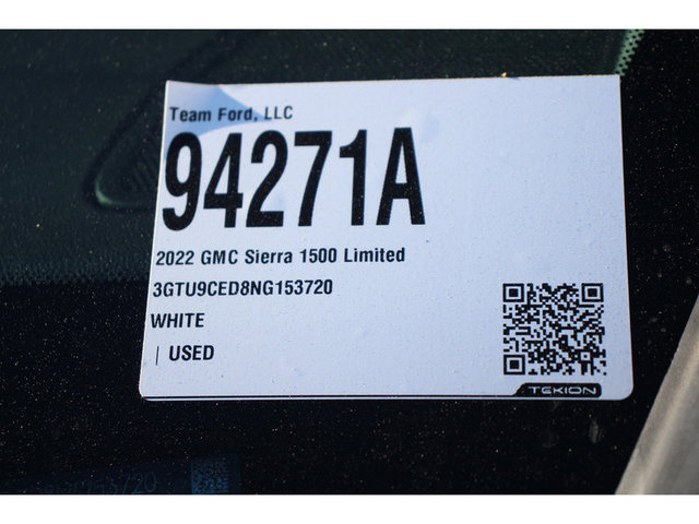 2022 GMC Sierra 1500 Limited Elevation 4WD 147WB
