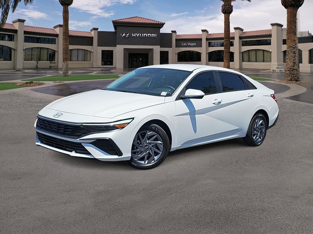 2024 Hyundai Elantra Hybrid Blue