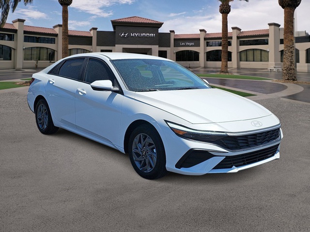 2024 Hyundai Elantra Hybrid Blue