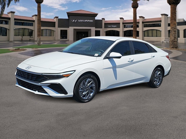 2024 Hyundai Elantra Hybrid Blue