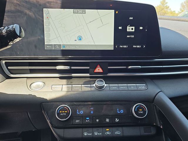 2024 Hyundai Elantra Hybrid Blue
