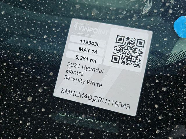 2024 Hyundai Elantra Hybrid Blue