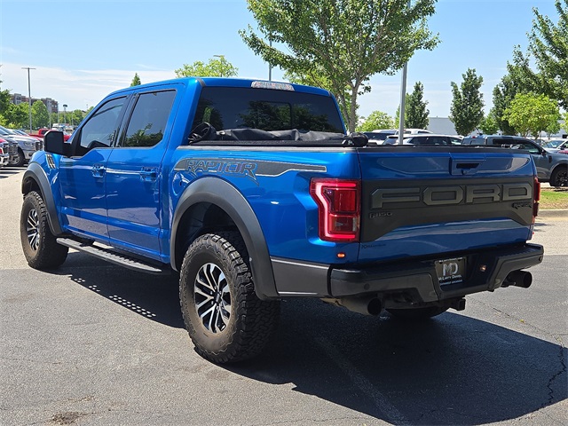 2019 Ford F-150 Raptor 4WD 5.5ft Box