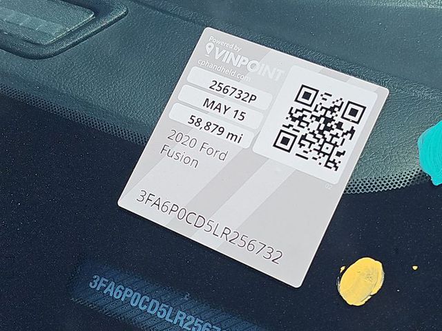 2020 Ford Fusion SEL FWD